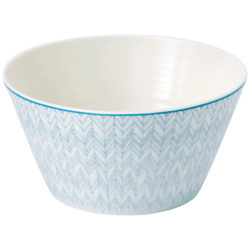 Royal Doulton Pastels Porcelain Cereal Bowl, Blue